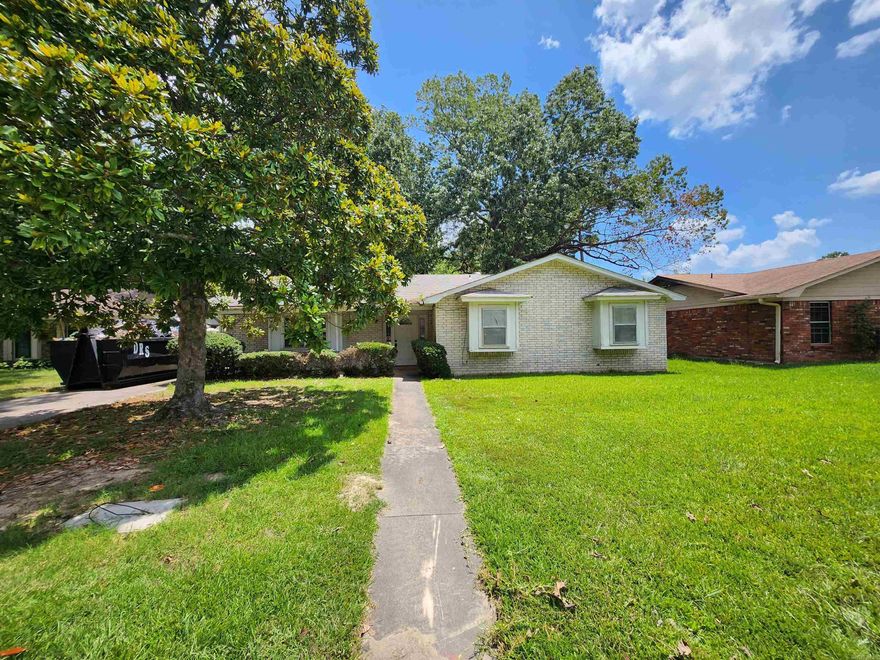 ***BUYER FINANCING FELL THROUGH***FANTASTIC INVESTMENT OPPORTUNITY!! EQUITY BUY HERE!! **** AGENTS SEE REMARKS**** This ALL BRICK 3bd, 2ba is nestled on .24 Acres in one the WELL ESTABLISHED communities in PINE BLUFF!! ALL ROOMS ARE OVERSIZED, DEN W/WOOD BURNING STOVE & DINING, OPEN KITHCHEN W/BREAKFAST NOOK, OVERSIZED BEDROOMS, HUGE MASTER EN SUITE W/ HUGE CLOSET.. The fire started OUTSIDE in carport area... REPAIR/REPLACE a couple rafters, some roofing, decking & sheetrock... 90% of the home is still in great shape! This property qualifies for FHA 203K (RENOVATION TYPE LOAN)..  PUT THE BRRR METHOD TO WORK TODAY!! THIS DEAL IS SURE TO NOT LAST LONG!! **** AGENTS SEE REMARKS****