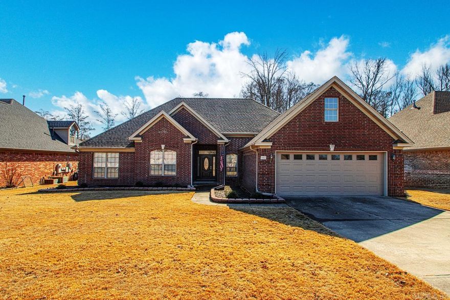 Welcome to this inviting 4-bedroom, 3-bath home that blends generous living space with a beautiful backyard view of the lake. Thoughtfully designed for both comfort and connection, this property offers a warm interior and standout features that make everyday living feel special. The main living area is bright and open, with natural light flowing easily throughout the home. The kitchen and dining spaces create a seamless area for gatherings, while the bedrooms provide flexibility for family, guests, or a dedicated office.  Come and enjoy yourself on the deck, perfectly positioned for entertaining, relaxing, or simply taking in the peaceful surroundings. Whether hosting summer cookouts or enjoying quiet mornings with coffee, this outdoor space becomes an extension of your living area.  With its comfortable layout, and inviting outdoor living, this home delivers a lifestyle that’s both relaxing and convenient.  It's close to plenty of eating places, shopping and schools. See Agent Remarks!