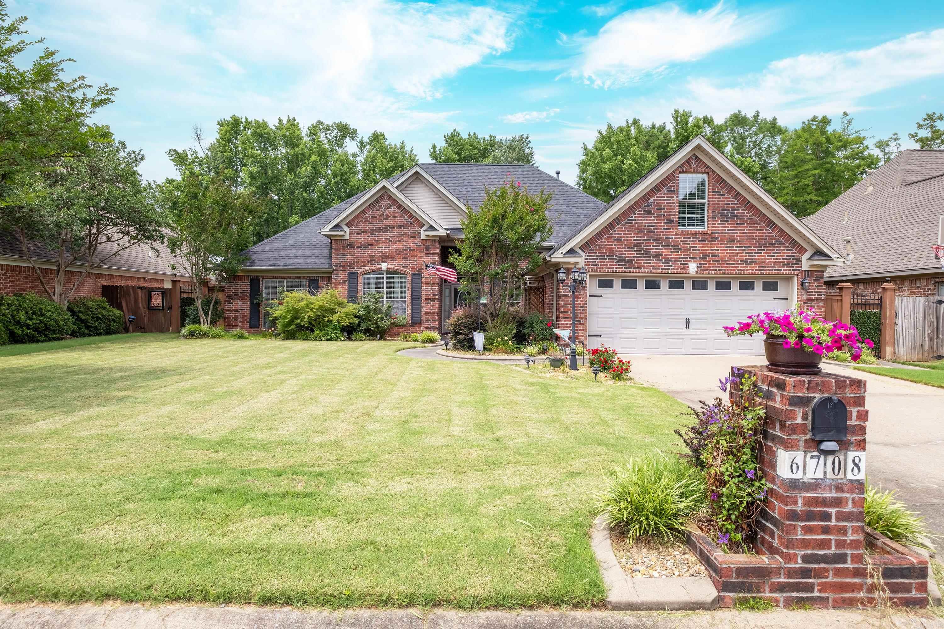SWIMMING POOL AND BONUS ROOM! Welcome to this updated 4-bed, 3-bath home offering approx. 2,825 square feet! This home is located in lakeside living in Sherwood’s Austin Lakes on the Bay. Inside, enjoy a bright open layout with a formal dining room, fireplace, and a gourmet kitchen featuring granite counters, breakfast bar, and large walk-in pantry. The main-floor primary suite offers comfort and convenience, while a large bonus room upstairs provides flexible space for a 5th bedroom, office, or playroom. Step outside to a manicured private retreat featuring a sparkling pool, gazebo, fire pit, an outdoor kitchen/bar AND MORE —perfect for entertaining. Professional landscaping, mosquito misting system, and lighting create a resort feel. Key updates include a new roof (2019), HVAC (2021), and pool pump (2023). Additional features: sprinkler system, full fencing, and a 2-car garage. Local to schools and nearby shopping —this home is move-in ready and waiting for you!