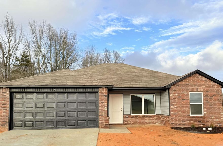 The Franklin plan is the most popular plan! The Master Bedroom is set to the rear of the home for added privacy. This home is on an oversized lot. Tour it today!  Valuable upgrades in this home: soaker tub/shower combo in Master Bath, plumbing faucet upgrade 2, 8" deep Kitchen sink, HVAC rigid duct upgrade, crown on Kitchen cabinets, 16" laminate bar top in Kitchen, Luxury Vinyl Plank flooring in wet areas and Living Room and adjacent hallways, raised ceilings in Living Areas per municipal requirements, fiberglass exterior doors, Cheyenne style doors, back door half lite, baseboards level 2, LED disk lights in Kitchen and over Master Bath vanity, full sod, stainless steel appliance package, oversized lot.        *** AGENTS, PLEASE SEE SHOWING REMARKS OR AGENT REMARKS FOR VERY IMPORTANT INFORMATION. ***  THIS HOME IS SCHEDULED TO BE COMPLETE IN LATE FEBRUARY 2025.