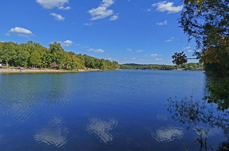 Two Lots in a Cul De Sac with Lake Omaha Views - These lots would be great home building sites being side-by-side. Lots of space and also have some great views of Lake Omaha and Lake access. Lake Omaha is a 140 acre recreational lake.