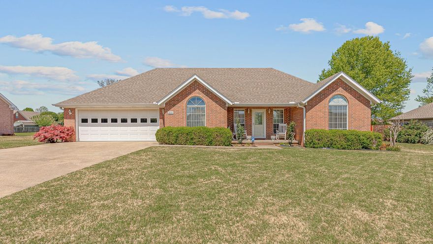 Solid as a Rock & Cute as a Button! Welcome to your dream home—where charm meets comfort and convenience! This beautifully crafted all-brick beauty boasts 3 spacious bedrooms, 2 sparkling bathrooms, and a smart split-bedroom layout that gives everyone their own slice of peace and quiet. Love to entertain? You’re in luck! Step out onto the huge deck—perfect for weekend BBQs, morning coffee, or stargazing nights. And yes, the fenced yard is ready for your two- or four-legged family members to play safely. Inside, enjoy the warmth of updated flooring, a double garage for all your toys (and cars!), and a layout that just flows. Whether you're hosting guests or just enjoying a cozy night in, this home has all the right vibes. Solid. Stylish. So ready for you. Come fall in love!