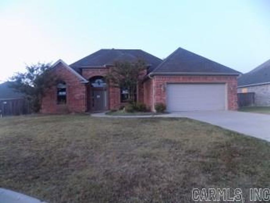 HUD Property: Case 031-382265. HUD Homes sold As-Is, no representations, warranties or disclosures. Ask your agent for details & submit offers on www.HUDHomeStore.com. Managed by www.MMREM.com. See agents remarks for additional information & check HUDHomeStore.com for property availability. - All brick 4BR/2BA w/arched entry to living room w/FP, mstr BR with double trey ceilings & see-thru FP into beautiful mstr bath, lovely stained cabinets, granite tops & stainless appliances. Fenced back yard w/patio.