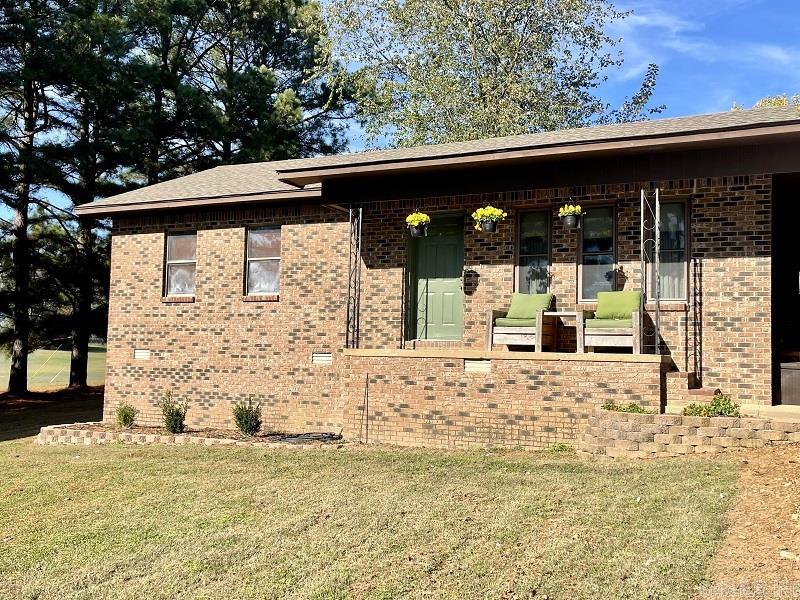 Welcome to the market 1617 County Road 476 in Jonesboro, AR. This adorable home features 2 large bedrooms and 1 full newly renovated bathroom that includes an awesome walk-in shower and new LVP floors. The sellers also recently installed new LVP floors in kitchen/dining areas and upgraded to a new electric range. The kitchen offers beautiful granite counter tops and an abundance of cabinets. The stainless-steel refrigerator will also stay. New blinds and neutral paint throughout making decorating an ease. This all brick and all electric home sits on almost an acre (0.80). Septic system was cleaned out a little over a year ago and new field lines were installed. Don't let this one go, it's such a peaceful setting and surrounded by beautiful homes.