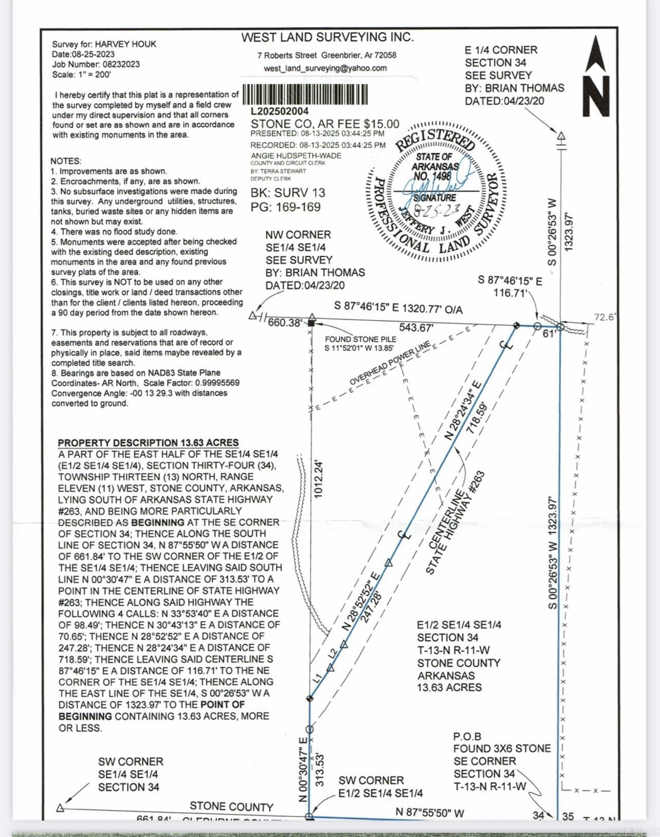 Metes & Bounds - Land