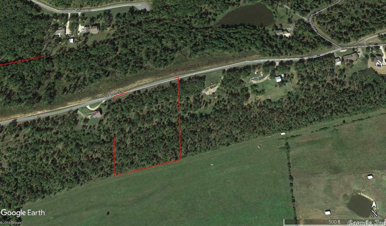 3.65 ACRES +/- ON VILANCO LANE. BEAUTIUL VIEW OF VILONIA. GREAT BUILDING SITE. WATER AND ELEC. AVAILABLE. NO MOBILE HOMES. CALL TODAY TO SEE.