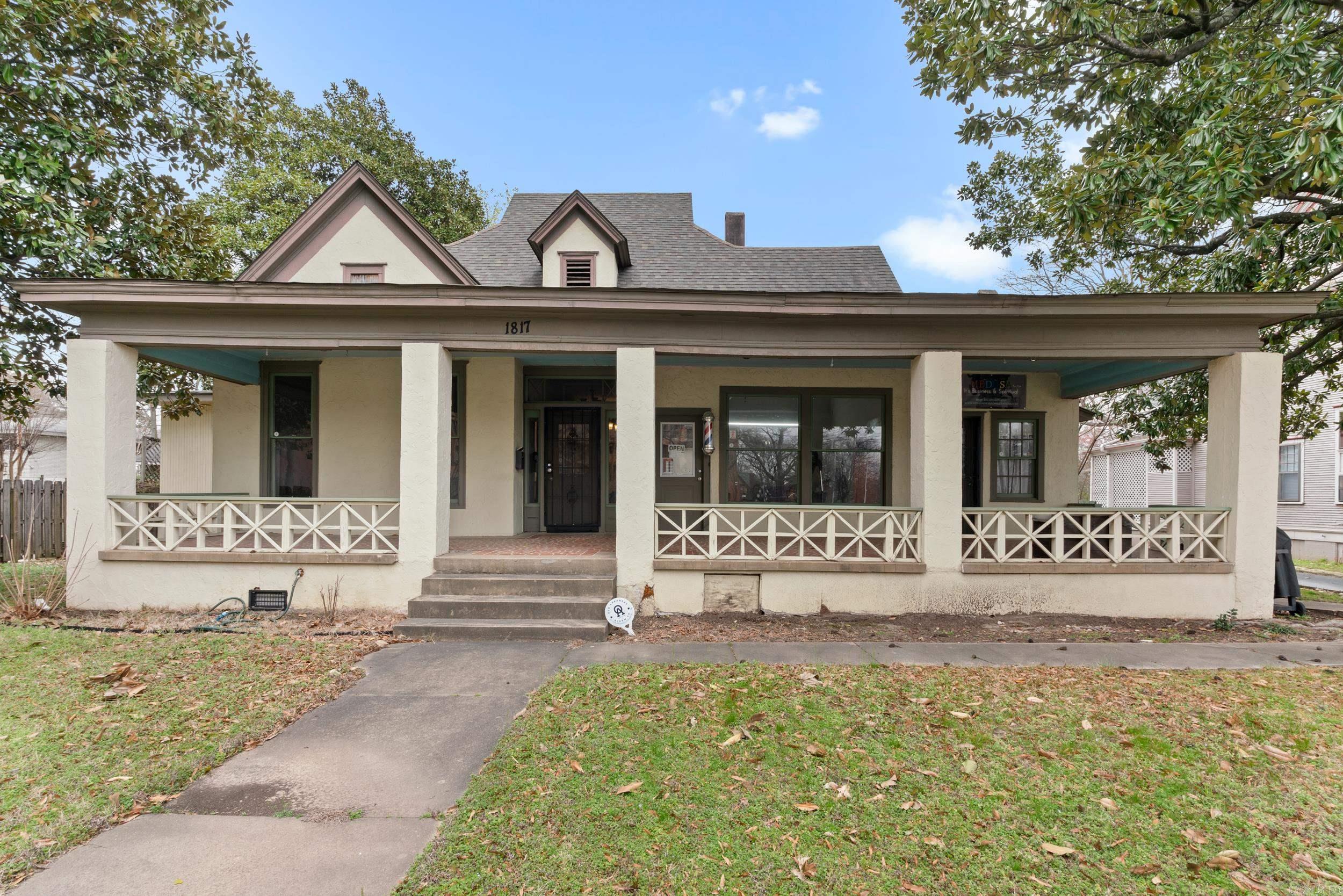 Step back in time in your visit to The J.D. Rafer Rental House. This Queen Anne styled Craftsman was built in 1890; its storied uses over time add to the romance and mystique of this historic structure. Oral history tells of a time during WWII when women lived together with their children here while their men were off fighting at war. It has also been home to political campaigns, a house of worship, and, most recently, an eclectic blend of hair and personal care with a splash of light retail. Zoned mixed-use and in the Governor's Mansion Historic District of Capital Zoning, any business use will need to be approved by the Capitol Zoning District Commission. Buyer's agents, see private comments, as well as associated documents.