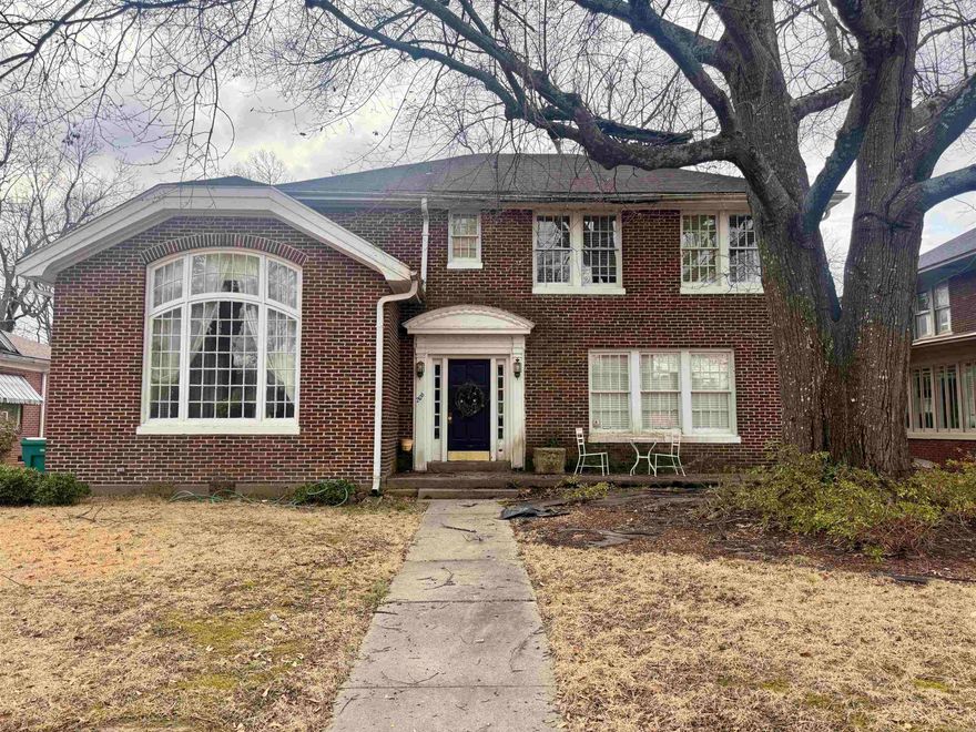 Investor Special with Historic Charm in the Heart of Pine Bluff! This 4-bedroom, 2.5-bath home is full of character and ready for its next chapter. Built in 1919, the property features many original details, including hardwood flooring and vintage lighting fixtures that add timeless appeal you simply can’t recreate. With one bedroom conveniently located downstairs and additional bedrooms upstairs, the layout offers flexibility for a variety of living arrangements. This home does require significant renovation, making it the perfect opportunity for investors, flippers, or buyers looking to restore a historic property to its former beauty. With the right vision and updates, this home could truly shine and become a standout piece of Pine Bluff charm. SOLD AS-IS. Bring your vision and make it your own!