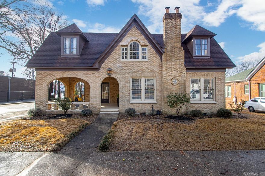 The Dr. T.E. Buffington House, Built in 1928, is listed on the National Historic Registry. There are credits/incentives through the historical registry for remodeling purposes.  Zoned Towncenter 2 (TC2) which permits residential and commercial. Walkable to restaurants and shopping.  Perfect for Med Spa, retail and any professional office space.