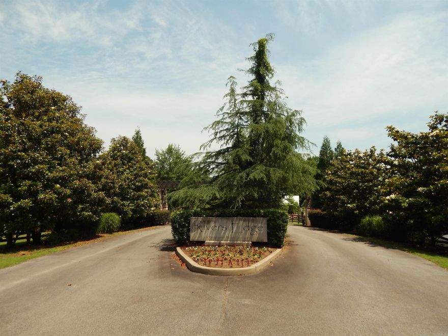 Rivers Edge is a Zero Maintenance Subdivision on the Little Red River! Beautiful Lot.  A few steps from the community pool. Gated entry, private sewer system, city water, Community Dock & Mountain Views are just a few of the amenities that this subdivision offers. All ground maintenance, private roads & pool access is included. What a great place to have a home.