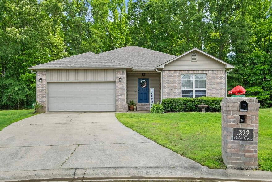 This stunning 3-bedroom, 2-bath home blends comfort, elegance, and functionality in a beautifully designed open-concept layout. Soaring 10-foot ceilings and a vaulted living room with striking accent beams create a spacious, airy feel.  The kitchen is a chef’s delight, featuring granite countertops, a generous pantry, and upgraded Kohler faucets that carry throughout the home. An additional dining space offers the flexibility to host guests or enjoy casual meals with family.  Retreat to the luxurious master suite, complete with a tray ceiling, large walk-in closet with chandelier, and a spa-inspired bath featuring a relaxing jacuzzi tub. Every detail has been thoughtfully upgraded, offering a sense of quality and style throughout.  Step outside to a massive deck—partially covered—ideal for outdoor dining, entertaining, or simply enjoying your morning coffee. With a new roof and HVAC system installed in 2023, this home offers peace of mind and modern efficiency.  Don’t miss your chance to own this beautifully upgraded, move-in-ready gem!