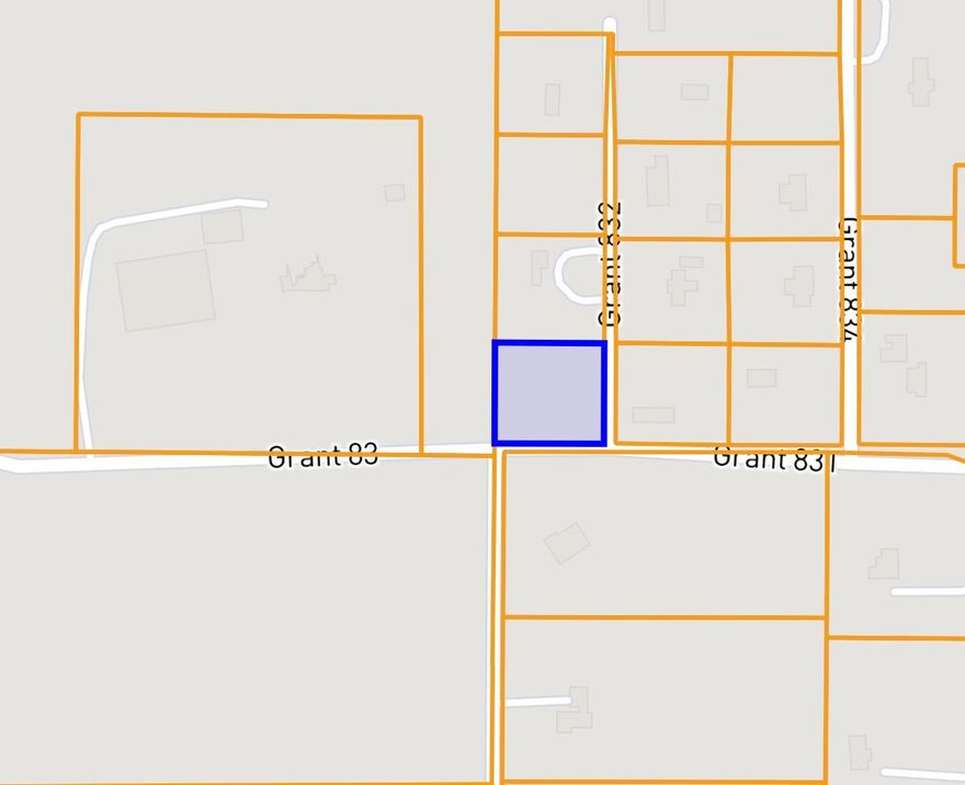 1 acre partially cleared in Sheridan