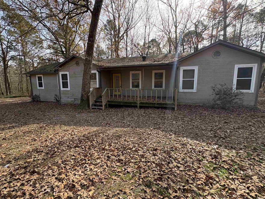 Spacious 3br/2ba home on 1.46 acres. Convenient location with easy access to both Little Rock, Benton and Bryant.  Huge front yard with wooded back yard. The seller does not accept blind offers or escalation clauses. Cash offers require 10% EMD or $1,000 minimum, whichever is greater, and all financed offers require 1% EMD or $1,000 minimum, whichever is greater.  Sold As-Is. See Agent Remarks. Verify all information. Measuring encouraged.