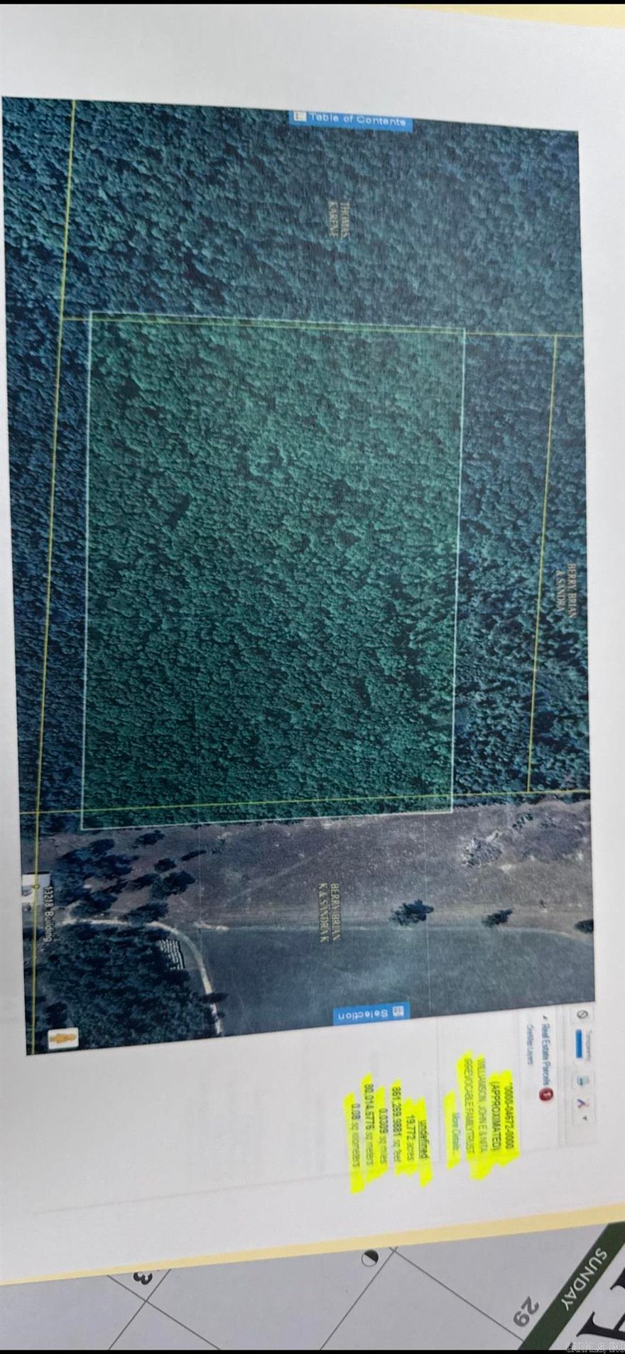 Almost 20 achres in Shirley AR. Landlocked with no easment.