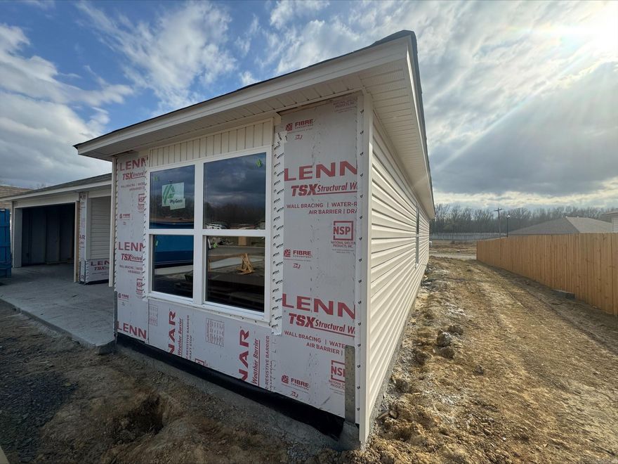 Discover the captivating Carnegie II plan, distinguished by its inviting covered entryway and beautifully landscaped front yard that exudes curb appeal. This thoughtfully designed home encompasses 4 bedrooms and 2 bathrooms, providing ample space for comfort and privacy. The spacious living room offers a welcoming environment for relaxation and gatherings. The kitchen is a chef's delight, equipped with energy-efficient appliances, abundant counterspace, and a convenient pantry for storage. The adjacent laundry room, situated just off the garage, ensures practicality for families of any size. The master suite includes a luxurious walk-in closet, enhancing the home's appeal and functionality. Explore more about this remarkable home today!    **SEE SHOWING REMARKS & AGENT REMARKS FOR IMPORTANT INFORMATION**