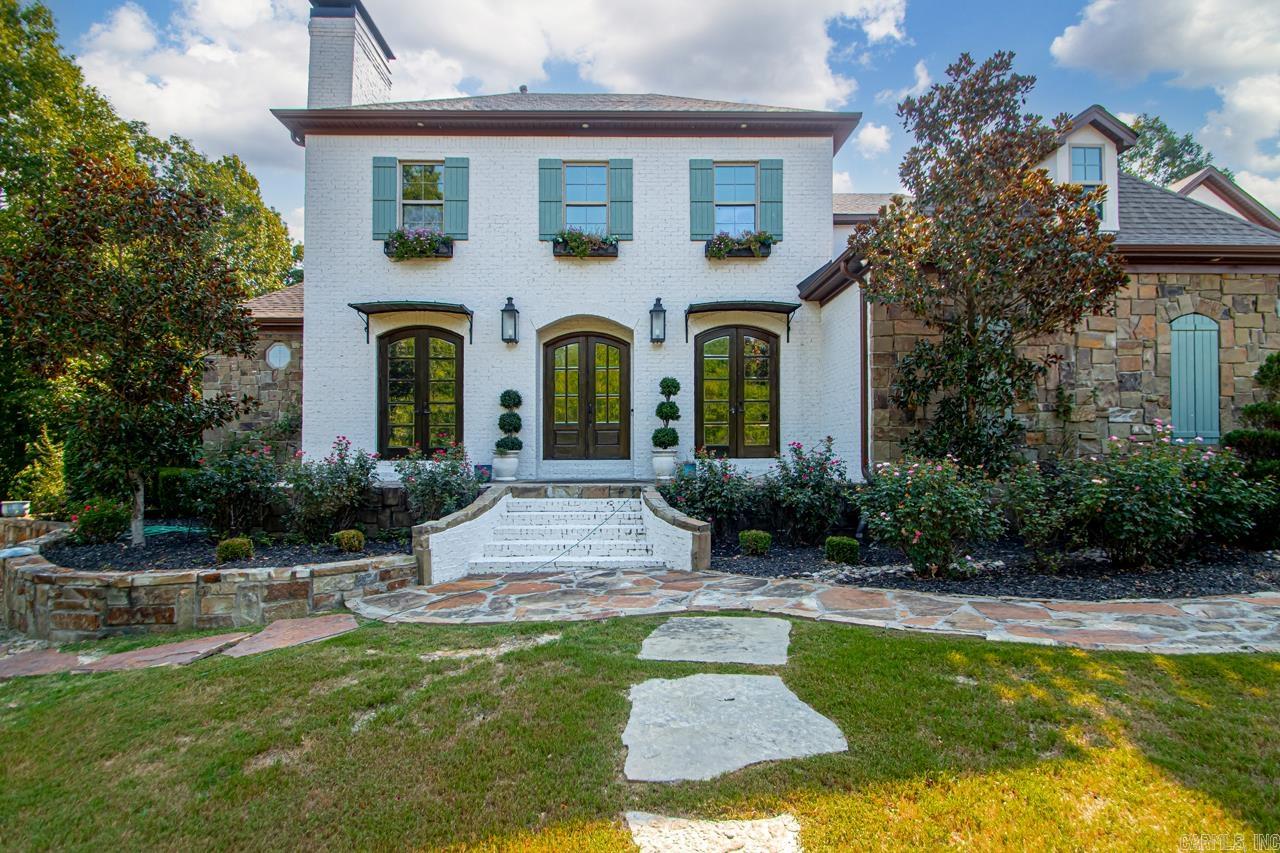 Located in Serenity Heights, this stunning custom home with 4 fireplaces on over 2 acres with extensive landscaping and upgrades galore. Beautiful kitchen with oversized pantry! Home offers tall ceilings, granite counter tops, stainless steel appliances, hardwood floors, oversized laundry room with a dog wash station, custom wood doors! Upstairs offers 3 bedrooms and 2 fully renovated bathrooms with a large bonus room! Additional detached building/two garage with living quarters upstairs, The possibilities are endless! Large covered patio that overlooks an inground pool in back. All new paint throughout. New roof 2020. Pool installation in 2015.