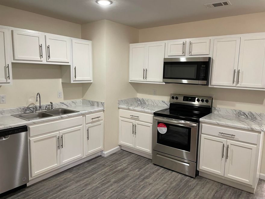 If your looking for a like new home, under $90 a sq ft, this is your home! This home has 4 good sized bedrooms, 2 bathrooms, 2 living areas, and large eat in Kitchen. Home has been completely remolded with new paint, flooring, and appliances!