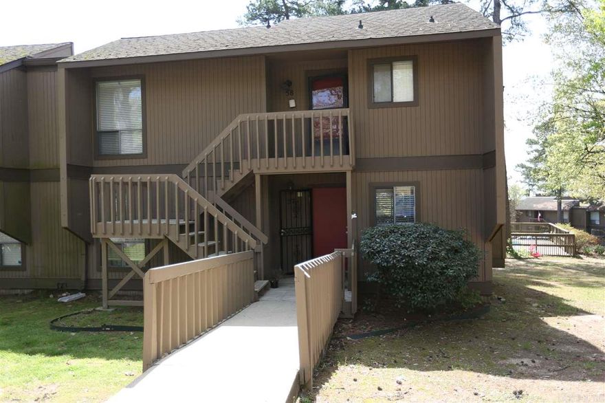 Beautiful Forest Heights Condo located 1 block north of Evergreen Drive.. Ground level overlooking the pool. Spacious 2BR, 2 FULL Bath, perfect condition. Woodburning fireplace, small deck w/ outside storage. Large covered deck off living room w/ 2 sliding glass doors. Washer/dryer hookups, all rooms are cable ready, tiled kitchen and bathrooms. Alarm system!