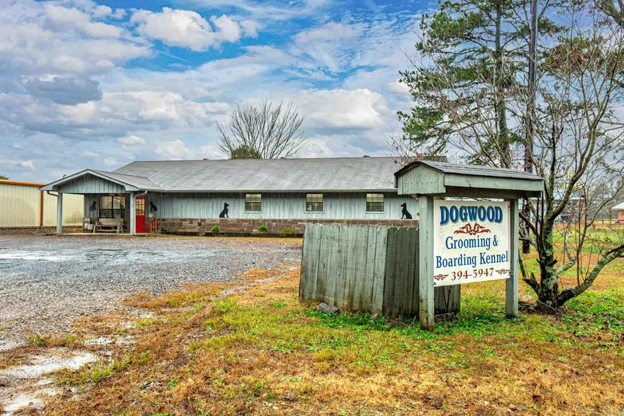 Don’t miss this exceptional chance to own the town’s exclusive dog grooming and overnight boarding facility—a well-established business on two valuable commercial lots. With 21 spacious dog runs (expandable to 42), a dedicated cattery, and CI zoning, the property is perfectly positioned for growth. Building, land, and thriving business included for only $320,000.