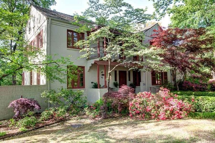 Location! Look no farther for the perfect family home! Situated on the better part of 5 landscaped lots this Hillcrest estate property has it all! Renovated in 1996 the home features a master suite with his & her closets, 3 additional bedrooms & 3.5 baths, 2 sunrooms, executive office with built-ins, an exercise room, formal living & dining rooms, kitchen, breakfast room, powder room, deck, 2 porches, outdoor entertainment area with fireplace, & sprinkler system, mancave, workshop! Pella windows throughout!
