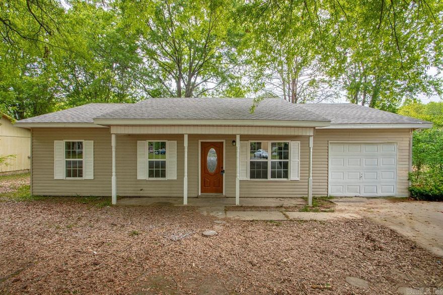 Come see this 3 bedroom home in Sherwood!  It has a new roof, stove, and dishwasher. It has been painted throughout and new flooring added.   Come see it today.