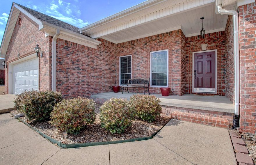 STOP SCROLLING — THIS IS THE ONE!  Fresh NEW paint, NEW carpet, NEW windows, and a NEW kitchen sink make this stunning 4BR/3BA home in Austin Lakes on the Bay PH II truly move-in ready.  Step inside to an open split floor plan with 2,286 sq ft of well-designed living space. The main areas feature sleek ceramic tile flooring for a modern, low-maintenance lifestyle, while the bedrooms offer plush carpet for added comfort. A cozy fireplace anchors the main living area, and the Jack-and-Jill bathroom layout adds convenience for families or guests. Outside, enjoy an expanded outdoor living area perfect for entertaining. The brick exterior, 2-year-old roof, NEW windows, and an oversized garage with extra storage provide long-lasting quality and functionality.  All of this is located in a quiet Sherwood subdivision with fast interstate access and close proximity to shopping, dining, and more.  Don’t miss this one — homes like this don’t last.