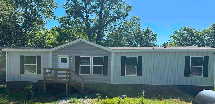 Welcome to this renovated manufactured home! Offering 4 bedrooms and 2 bathrooms, this move in ready property combined functionality and modern updates throughout. You'll love the laundry room with a spacious pantry area for added storage and convenience. Enjoy relaxed mornings and evenings on the back deck! Owner financing possible!