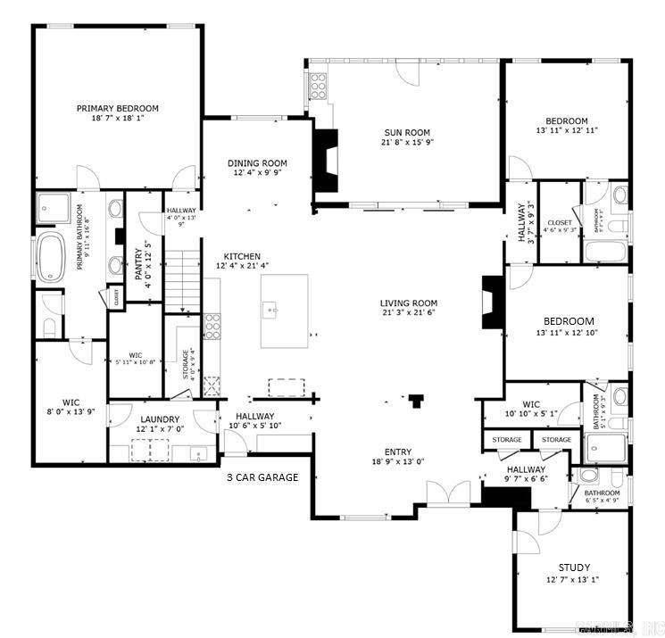 CHENAL VALLEY "ENSBURY PLACE" - Residential