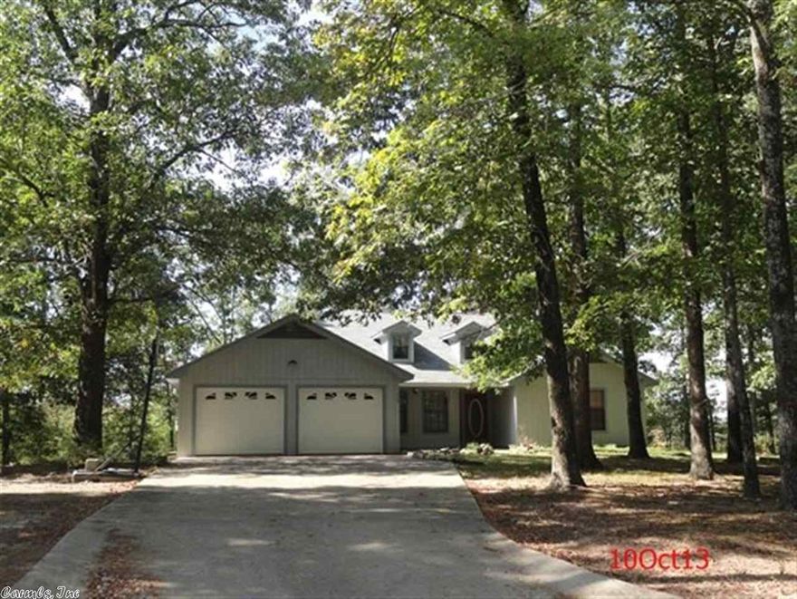 MENA AREA...5BR 3BATH FAMILY HOME FOR $119,900; NICE CURB APPEAL ON 1.48acs BETWEEN MENA and INK...BUILT IN 1990 BUT VERY WELL MAINTAINED...SEPARATE DINING AREA + BKFAST AREA, DEN WITH PRETTY ROCK WBFP PLUS UNFINISHED ADD ON WITH VAULTED CEILINGS,  ABOVE FP SPACE FOR ENTERTAINMENT CENTER... SPACIOUS MBR WITH LG CUSTOM BATH ON LOWER LEVEL; 3 OTHER BRs ON LL; UPSTAIRS HAS HUGE ROOM WITH FULL BATH THAT CAN BE USED FOR BR, GAME RM, COMPUTER ROOM; WHATEVER YOU NEED.. REALLY NICE HOME.