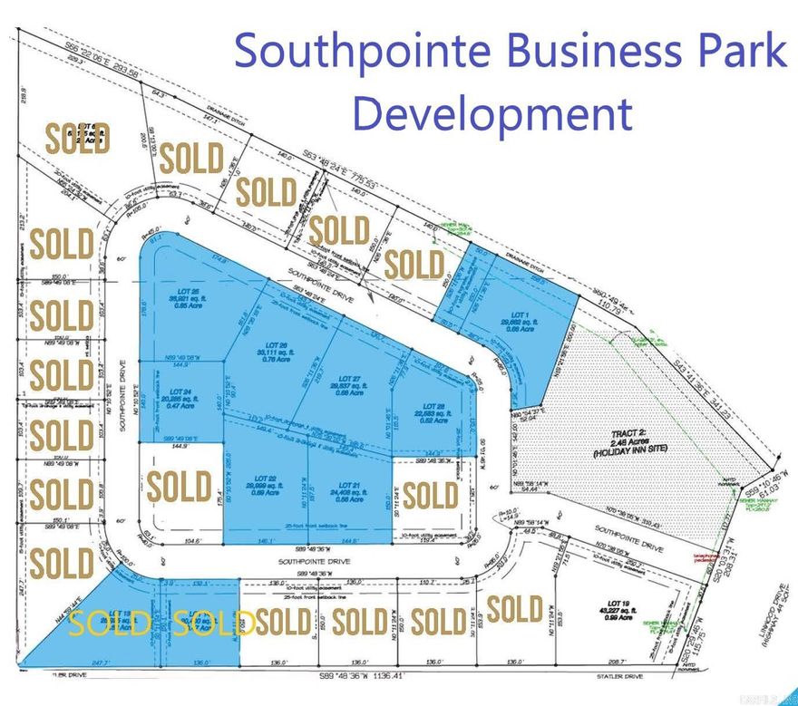 Exceptional location with unparalleled opportunities.  Strategically situated within Paragould's thriving Southpointe Business Park offering easy access to major Highways (Highway 49 and the newly completed Highway 412 Bypass) and bustling commercial zones.  Ideal for a variety of business purposes, including retail office spaces, or light industrial ventures. Equipped with all utilities to support seamless operations.