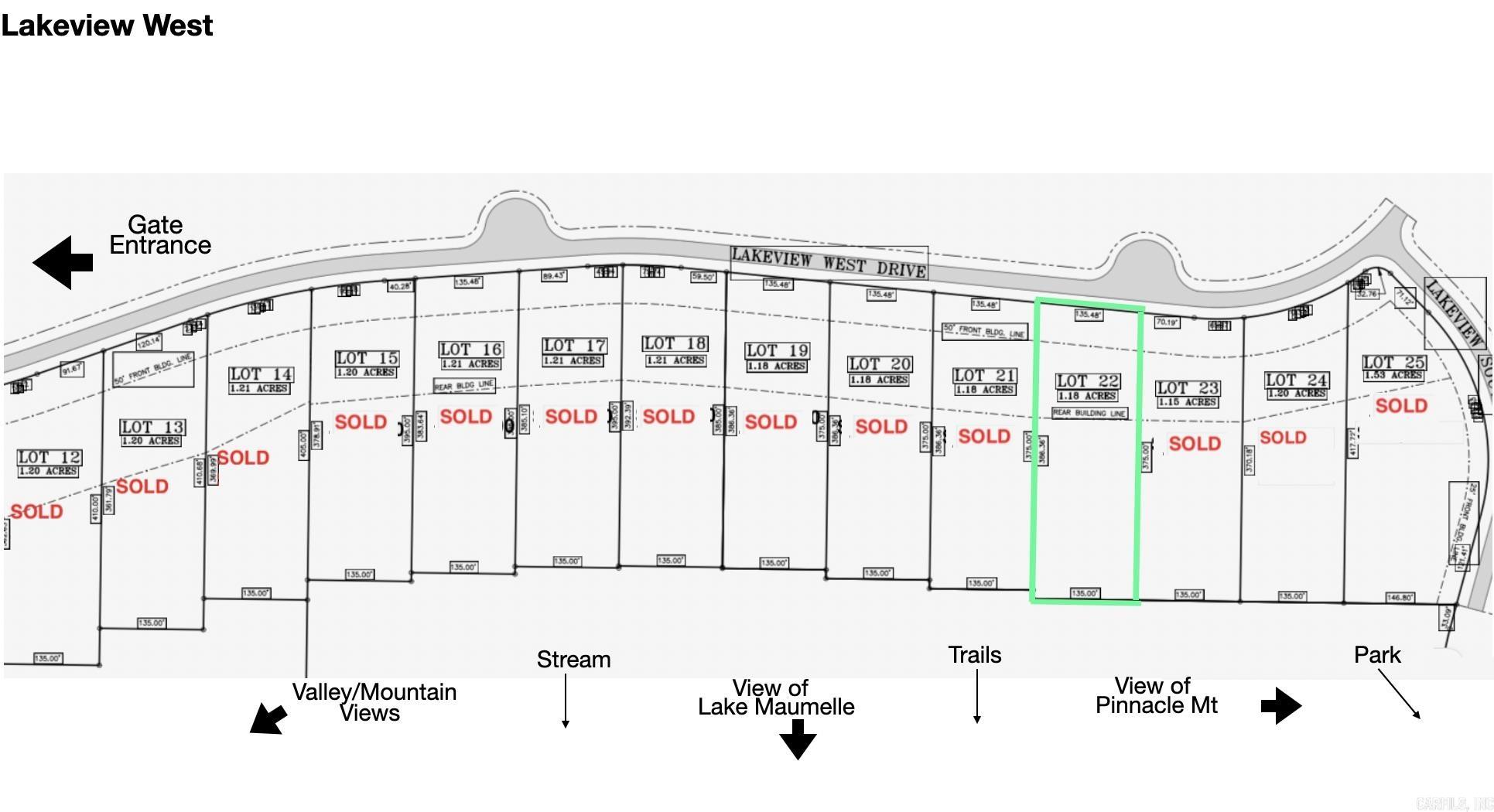 LAKEVIEW WEST - Land