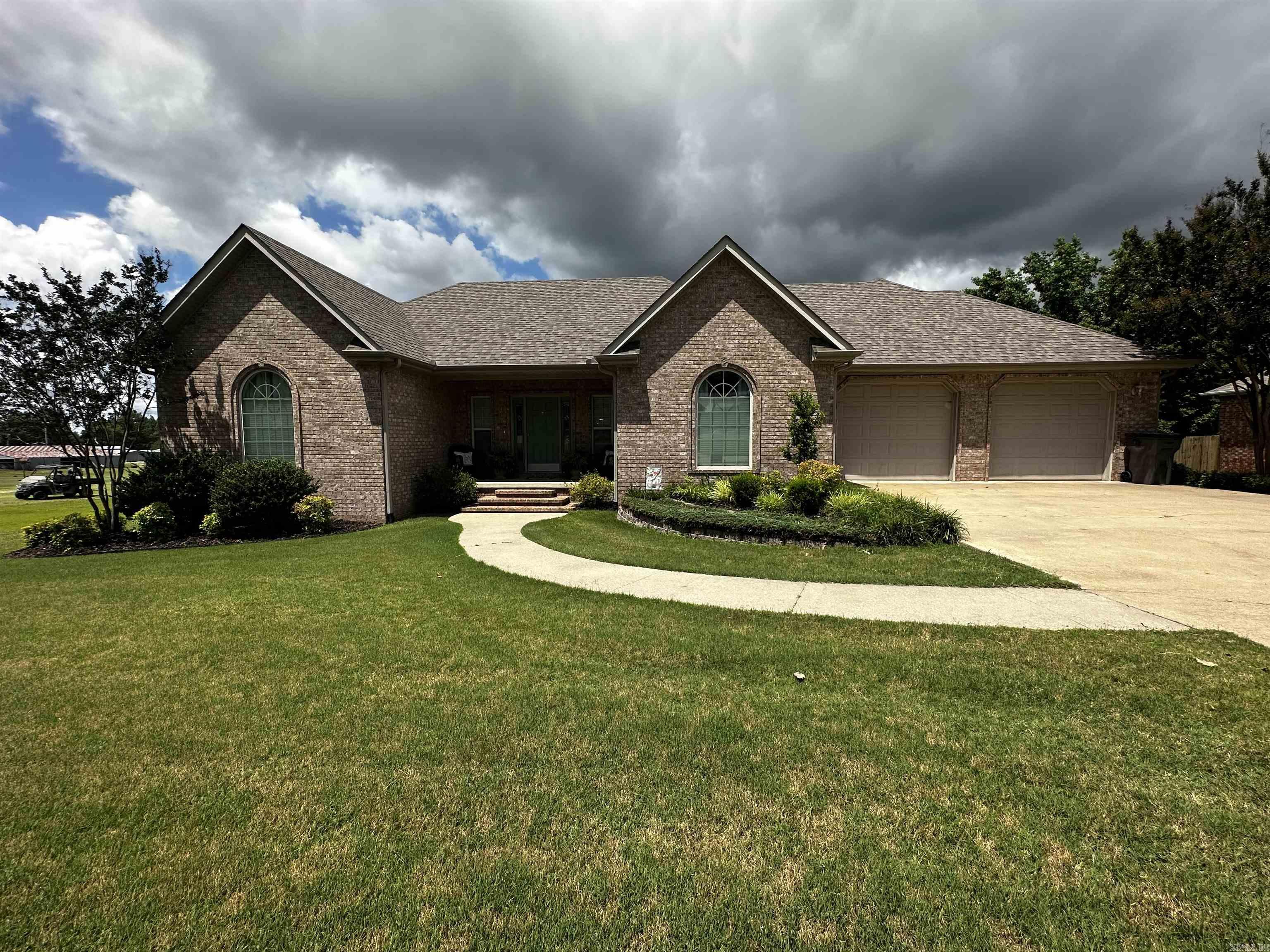 You will feel right at home when you walk in this house. It is very well kept and waiting for new owners. Kitchen is off of the living room along with a very nice sized dining room. Gas fireplace and foyer complete the living area. Primary bedroom has a walk-in closet and bathroom with large tub and walk in tile shower. Kitchen has maple cabinets and a breakfast bar with room for a table. There is a BONUS room is located upstairs that could be used as an extra bedroom, playroom or anything you might need. The 2 extra bedrooms are large with roomy closets and share a bathroom. This home backs up to Fox Hills Country Club, so if you are a golfer it is the perfect spot, but if you are not a golfer it is still the perfect spot! Centrally located and close to everything. New roof in 2022 and new HVAC in 2019