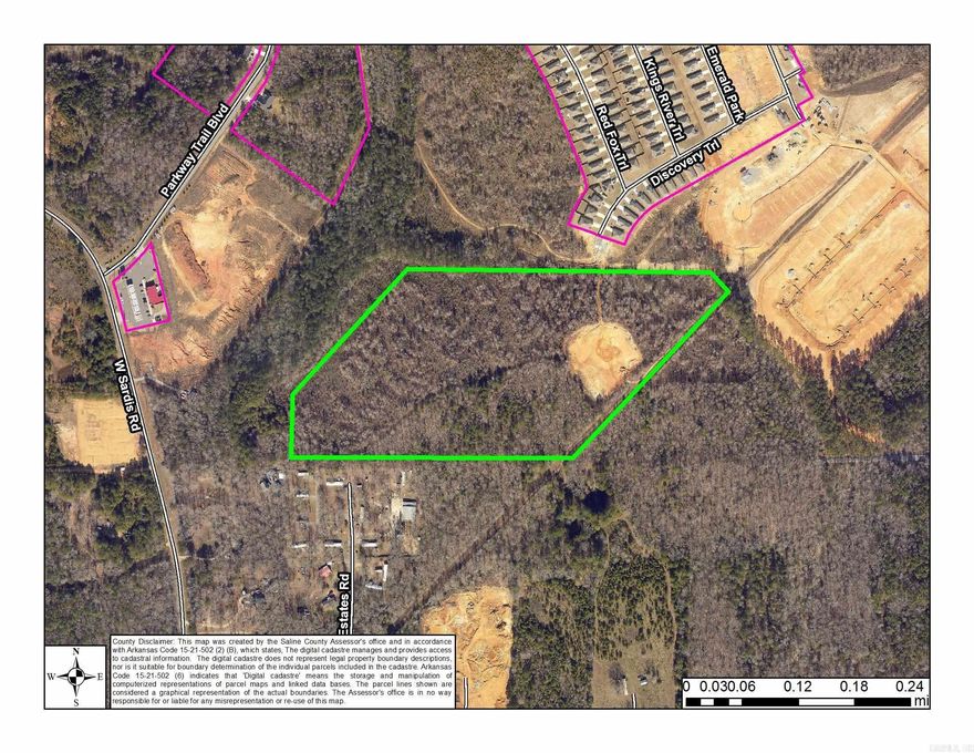 Acreage in Sardis ready for development. Located within the new Parkway Trails development. Call for more details.
