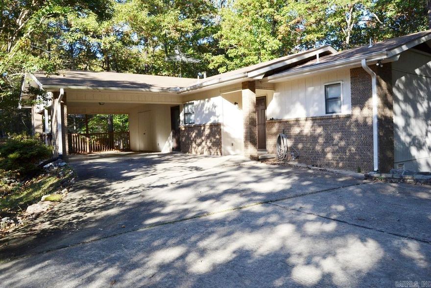 Remodeled 2 bedroom, 2 bath home with double carport. Downstairs is finished and has a third bathroom. Great space for many uses.