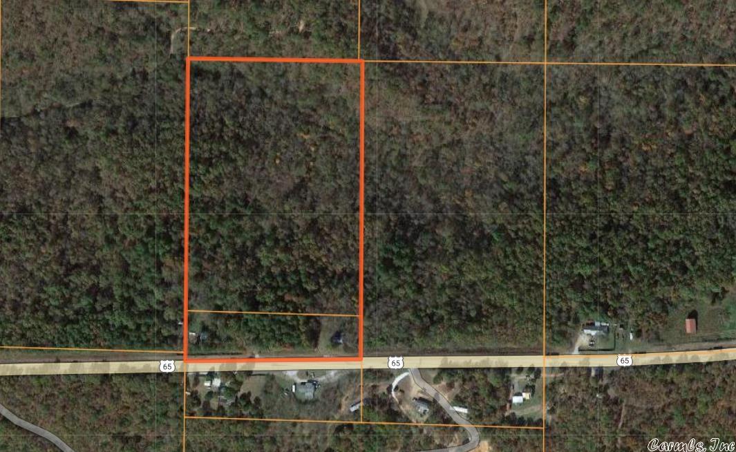 20 Wooded acres located on Hwy 65 N Saint Joe Arkansas Searcy County Utilities are at the road. Seller Will Finance