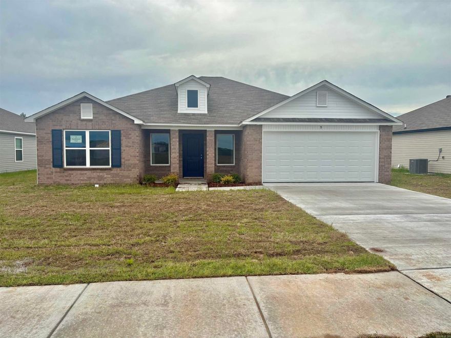 The gorgeous Washington plan is loaded with curb appeal with its charming covered front porch, brick columns, and arch-top windows. This home features a split floor plan with 4 bedrooms, 2 bathrooms, an inviting entryway, a spacious master suite, and a stunning kitchen/dining area fully equipped with energy-efficient appliances, ample counter space, and a convenient pantry. Learn more about this home today! **SEE SHOWING REMARKS & AGENT REMARKS FOR IMPORTANT INFORMATION**