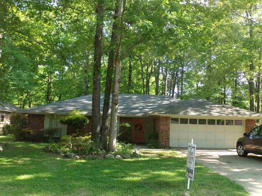 Nice house in a great subdivision! The fireplace in the nice sized living room has some custom built bookcases and the bedrooms are good size. The hot water heater is 4 yrs old as well as the roof.