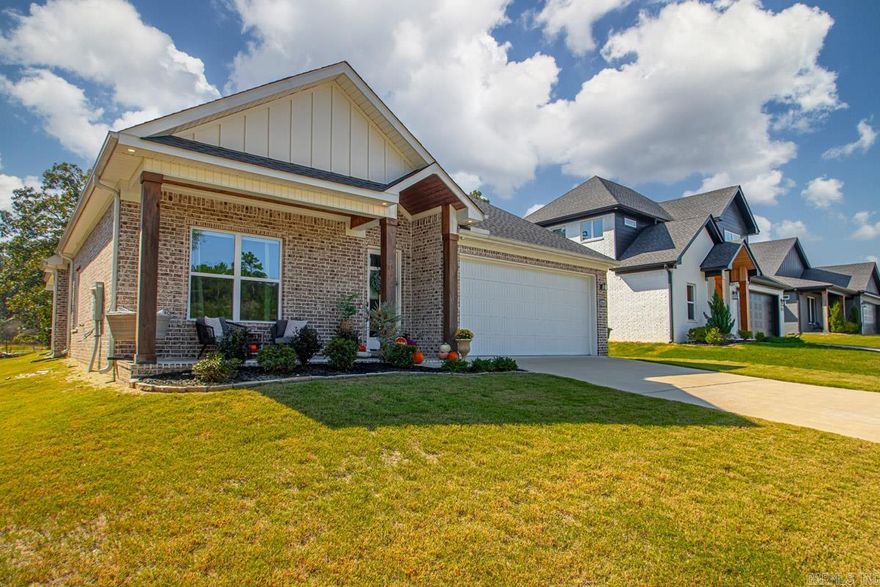 This Charming 4-bedroom, 2 bath home in a highly sought subdivision in Springhill Manor!  This home is practically new built in 2022. It offers the perfect blend of modern style yet comfortable living space boasting over 2100 sq ft. Enjoy covering patio overlooking the private backyard, ideal for relaxing or entertaining. This immaculate home is conveniently located near shopping dining, and in the award-winning Bryant School District!! Come see it for yourself.