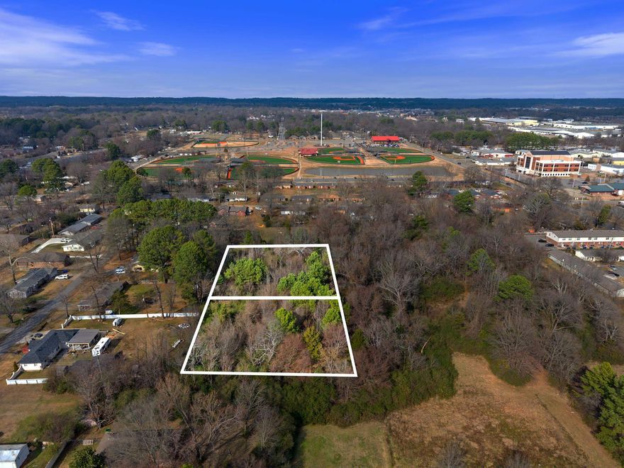 Development opportunity centrally located in Conway. This 1.38-acre parcel is currently zoned R-2 (Low Density) but is adjacent to MF-3 zoned lots, offering potential for re-zoning to allow higher-density development. Property is located behind 720 Fairview Street.