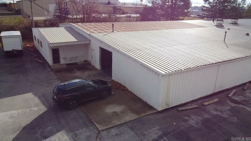 Prime business opportunity in the heart of Harrison’s industrial district. Operating Tool & Die Cast business, real estate, land, and equipment offered as a complete package. Established in 1974, this long-standing manufacturing operation sits on 2.26 acres just east of Cavender's Manufacturing with excellent access to major industrial corridors. The property includes a 16,774± sq ft facility, featuring office space that is heated and cooled, plus 15,744± sq ft of warehouse/production area. Ample room for operations, equipment, inventory, and future expansion. This is a rare chance to acquire an established business with decades of history, strong location advantages, and full ownership of the land and improvements. Shown by appointment only.