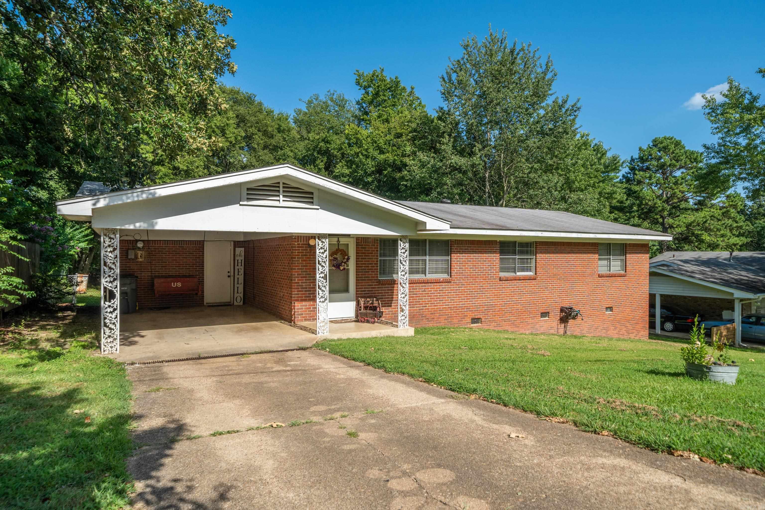 Don't miss this fantastic opportunity to own a beautifully maintained home just one street away from the newly built Hot Springs High School! This charming 3-bedroom, 2-bath residence features a spacious layout with a large kitchen and dining area, complete with a refrigerator, dishwasher, and wall oven--- perfect for home cooked meals and entertaining. This home offers a generously sized living room and private primary suite with en-suite bath. Step outside to a fully fenced, oversized backyard--ideal for pets, play, or relaxing evenings on the patio. Whether you're a first-time buyer or looking to upgrade, this home is a must-see. Schedule your showing today--this one won't last long!