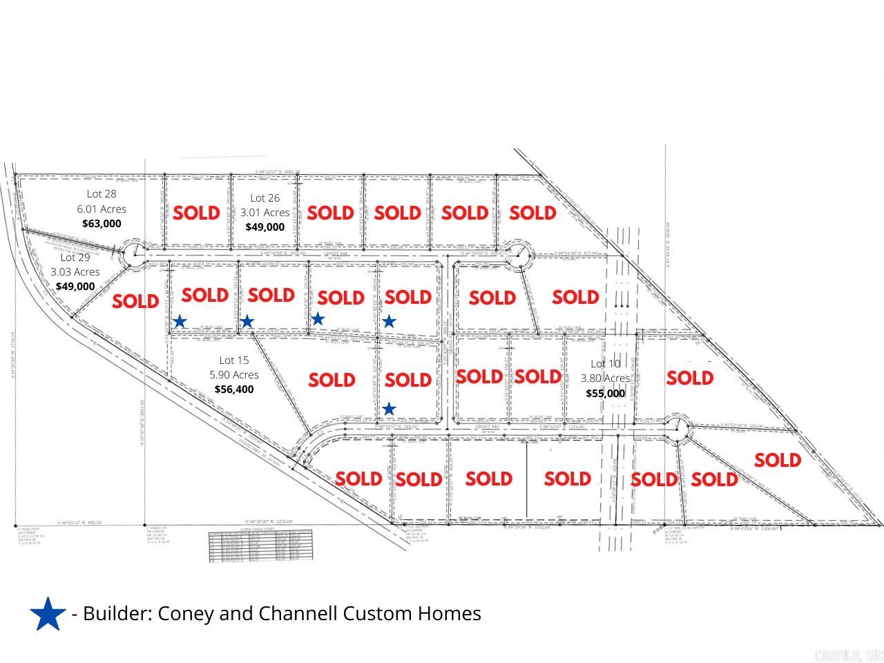 EAGLE RIDGE ESTATES - Land