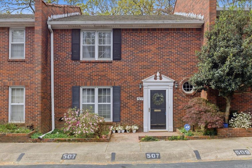 Fantastic location in the heart of Little Rock off Pleasant Valley Drive.  Convenient to everything!! Cambridge Place offers gorgeous landscaping all over the grounds.  Amenities include swimming pool, club house, tennis court. Monthly dues cover trash, landscaping, water and insurance.  This 2 bedroom condo offers a wonderful floor plan with 2 full in suite bathrooms for each bedroom upstairs and a half bath down.  The spacious downstairs offers 2 living areas, Fireplace, separate formal dining room and updated kitchen with tile counters, mounted micro, and pantry.  Refrigerator, washer and dryer all stay.  Outside you will enjoy your own large private deck with plenty of room for relaxing, entertaining or grilling.  Deck built 2021. New HVAC 2022.  You can't beat this price this close to sought after Pleasant Valley!!