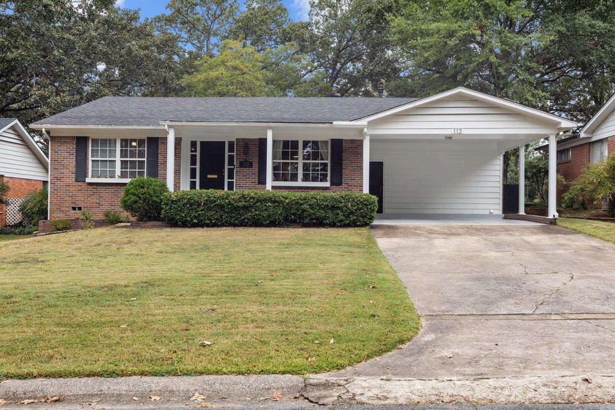 Stylishly updated ranch located in the heart of midtown. Conveniently located. This one level home features 3 bedrooms, 2 bathrooms, a spacious open floor plan, ample storage, and tasteful finishes throughout. Enjoy beautiful granite countertops and stainless steel appliances in the kitchen, hardwood floors through the entire home, and plenty of natural light! The backyard is large and fully fenced and is equipped with a workshop/storage building. Additionally there is a 187sqft laundry/storage room not counted into the square footage of the home.  **Agents see remarks.