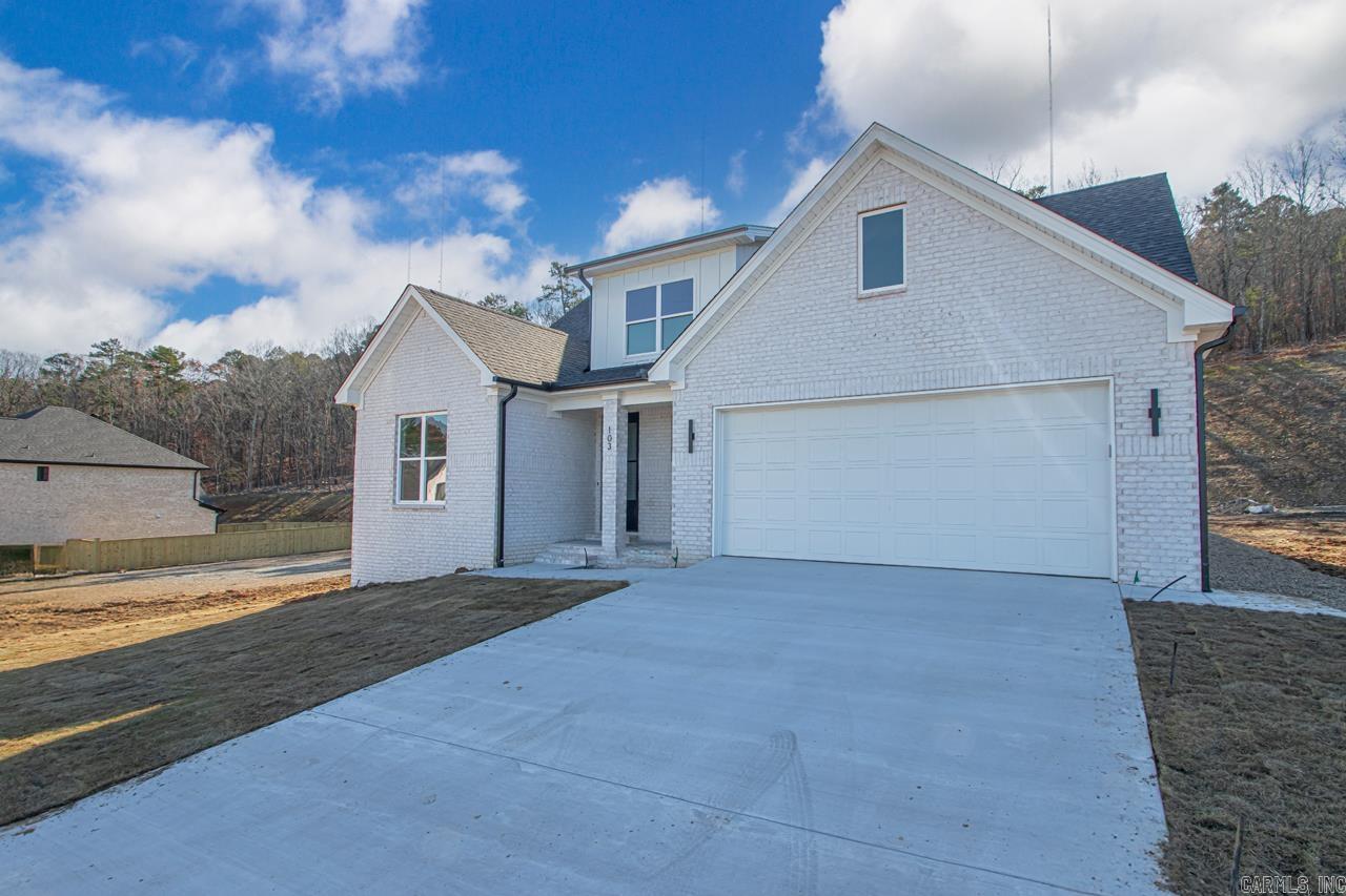 Gorgeous new construction located in the brand new subdivision of Calion Court. This fabulous floorpan is perfect for any family. Downstairs you will find the master plus another bedroom, and an office/playroom. Upstairs there are three spacious bedrooms and a bathroom with double vanity. When walking into the living room you will be welcomed with high vaulted ceilings and a beautiful stone fireplace plus open concept kitchen. This home has so much to offer, and won't last long! Make your appointment today to come and see. Agents please see remarks about showing.