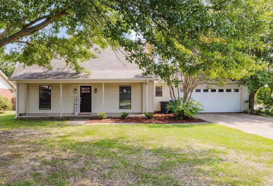 Move-in ready and beautifully updated! Conveniently located just minutes from downtown Benton with easy access to the interstate, this charming 3-bedroom, 2-bath home sits on a spacious corner lot. The primary suite is located on the main level, while two guest bedrooms and a full bath are upstairs. Enjoy a large living room, an eat-in kitchen with a breakfast nook, a separate laundry room, and a two-car front-load garage. The fenced backyard with patio is perfect for entertaining or relaxing outdoors. Recent upgrades include all new flooring, fresh paint, updated hardware and lighting, plus a brand-new roof in 2023!