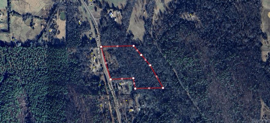 7.55 Acres of Flat Land. Has old trailer house of no value Utilities should be in place. Up to the buyer to Verify Lots of road frontage