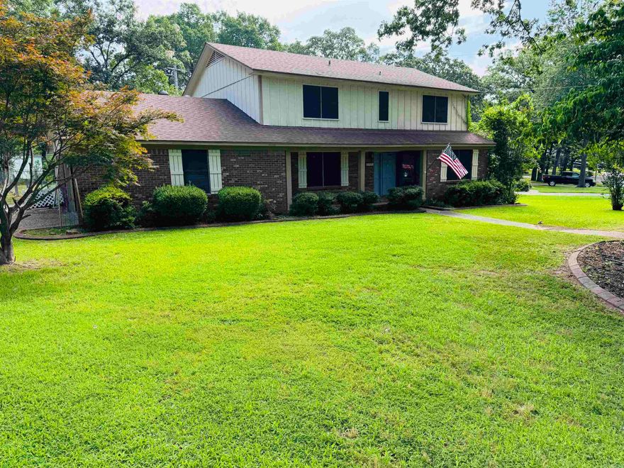 Welcome to 1701 War Eagle Dr., An inviting 2,658 sqft family home nestled in Indian Hills. Boasting 4 bedrooms and 2.5 baths on a generous .3 acre corner lot. This traditional style residence offers abundant space across two levels. The heart of the home is the spacious family room with cozy wood burning fireplace, while a separate living area offers flexible space for a playroom or home office. Located within walking distance of Indian Hills elementary. With a little updating this home could be amazing.