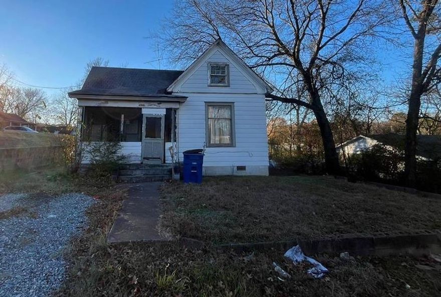 Investor special. 3 bedrooms and 1 bathroom.