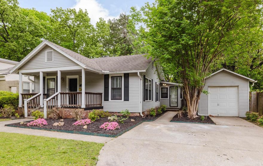 Charming Hillcrest home featuring 2 bedrooms, 2 bathrooms, and a versatile extra den—perfect for a home office, playroom, or guest space. The updated kitchen offers modern finishes and functionality, while the layout provides comfortable and efficient living. Step outside to enjoy the beautiful two-tiered deck, ideal for entertaining or relaxing in the backyard. A detached garage adds convenience and extra storage. Located in the heart of Hillcrest, this home combines character, updates, and a prime location!